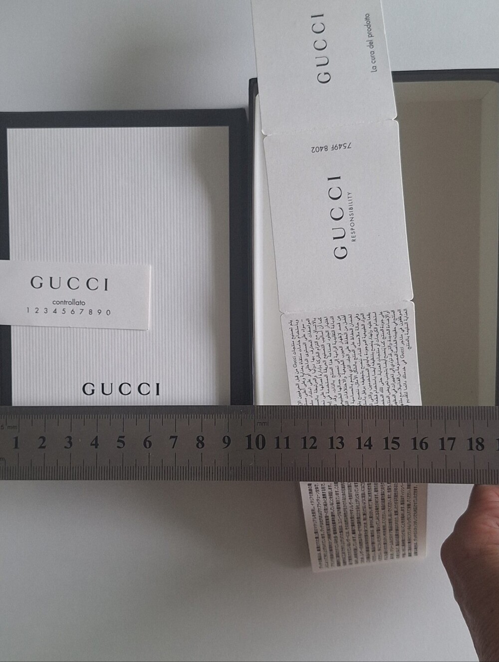 Gucci Packing With Control Card Authentic - Picture 3 of 5